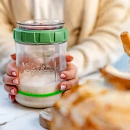 Zuurdesemfermenter met actieve starter